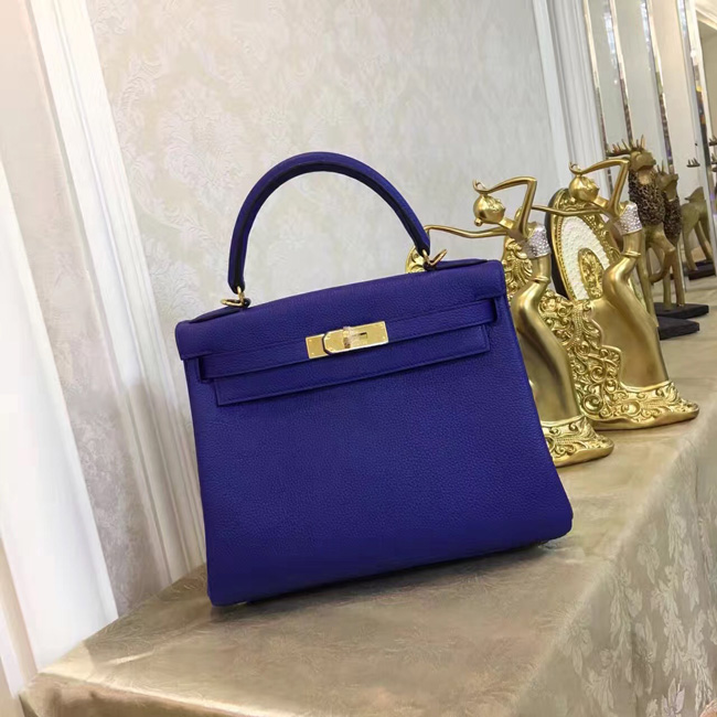 エルメス ケリー32 クロッカス トゴ ゴールド金具