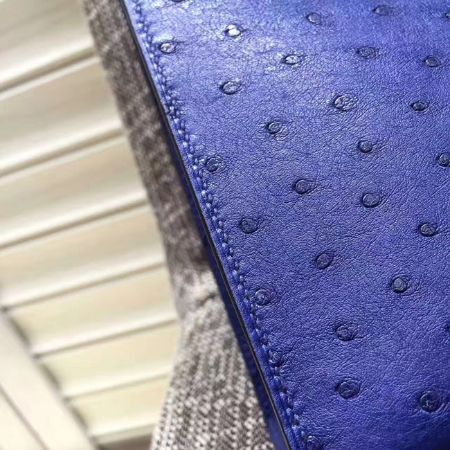 エルメス ケリー32 クロッカス オーストリッチ ゴールド金具