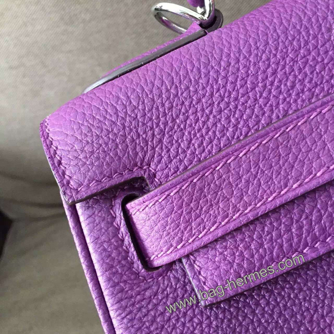 エルメス ケリー28 パルム トゴ シルバー金具