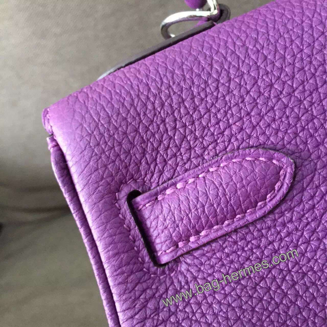 エルメス ケリー28 パルム トゴ シルバー金具