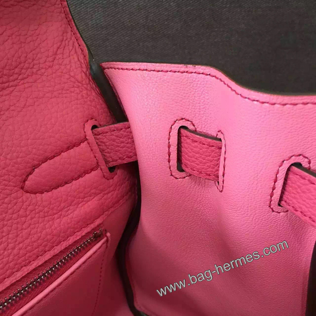エルメス ケリー28 ローズリップスティック トゴ シルバー金具