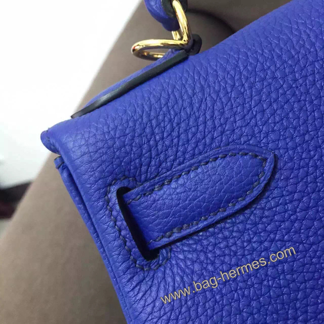 エルメス ケリー28 クロッカス トゴ ゴールド金具