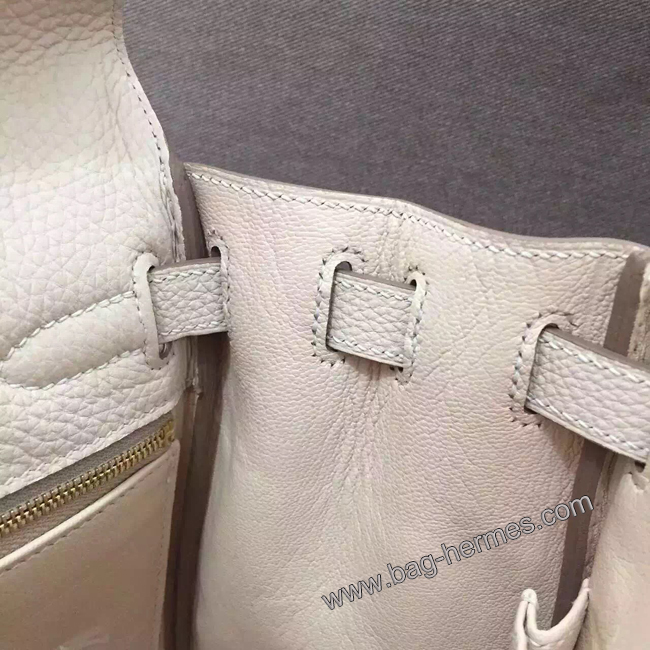 エルメス ケリー28 オフベージュ トゴ ゴールド金具