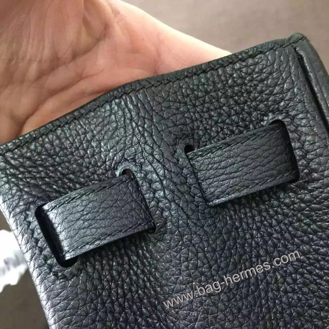 エルメス ケリー28 ブラック トゴ ゴールド金具