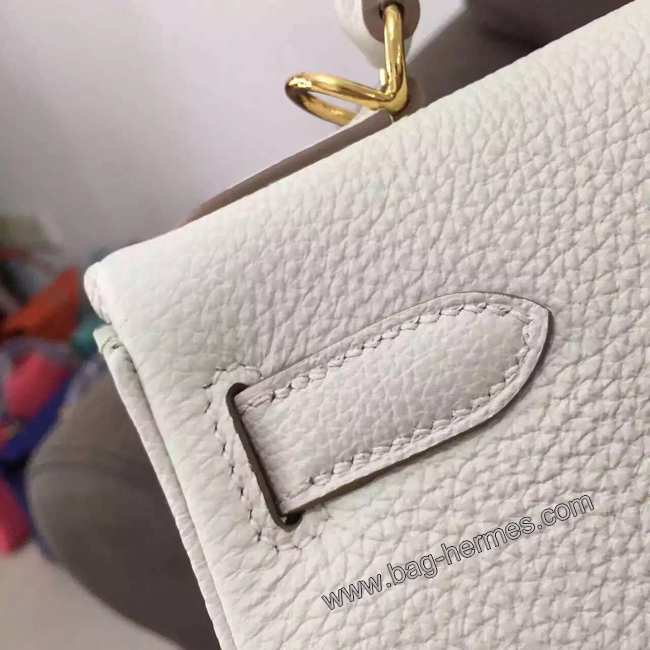 エルメス ケリー28 クレ トゴ シルバー金具