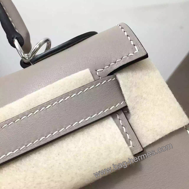 エルメス ケリー28 トレンチ スイフトフ シルバー金具