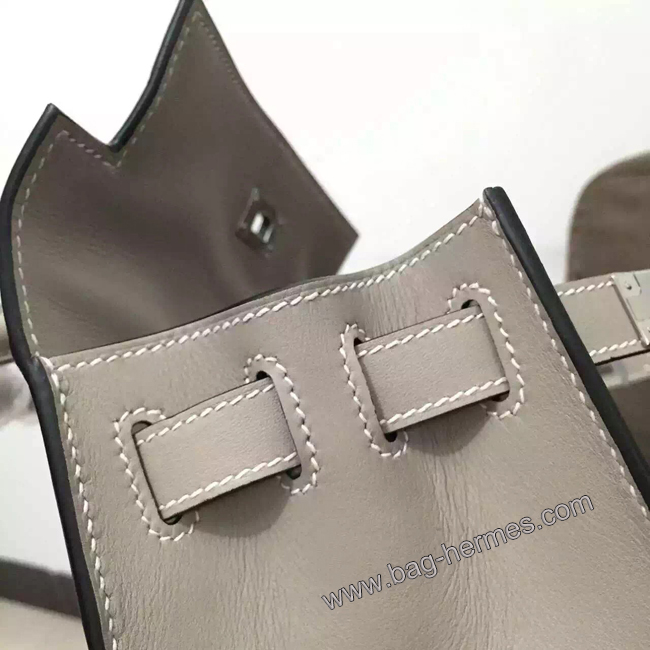 エルメス ケリー28 トレンチ スイフトフ シルバー金具