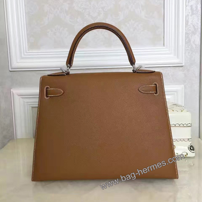エルメス ケリー28 ゴールド ヴォーエプソン シルバー金具