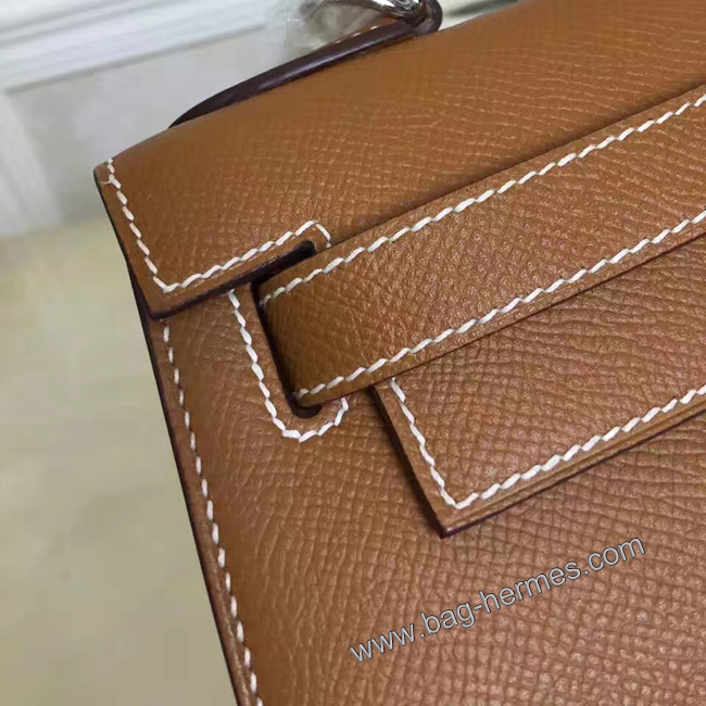 エルメス ケリー28 ゴールド ヴォーエプソン シルバー金具