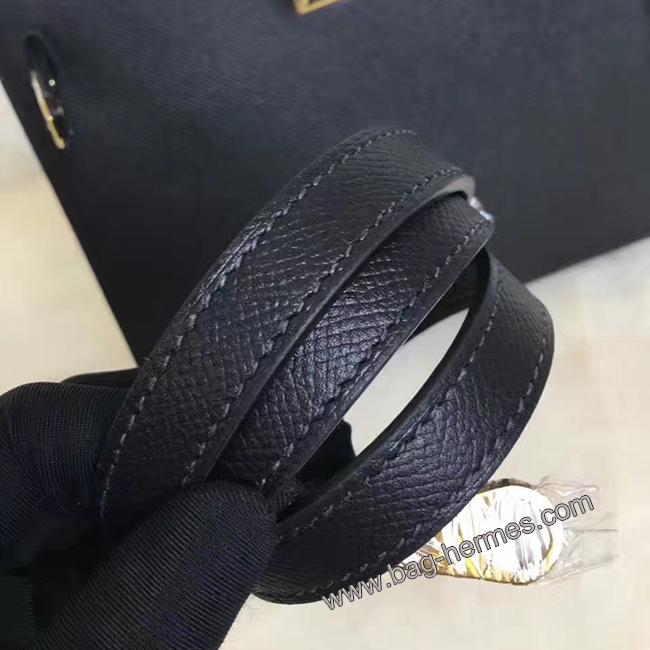 エルメス ケリー28 クロ ヴォーエプソン ゴールド金具