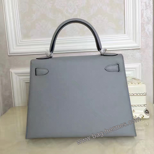 エルメス ケリー28 グリムエット ヴォーエプソン シルバー金具