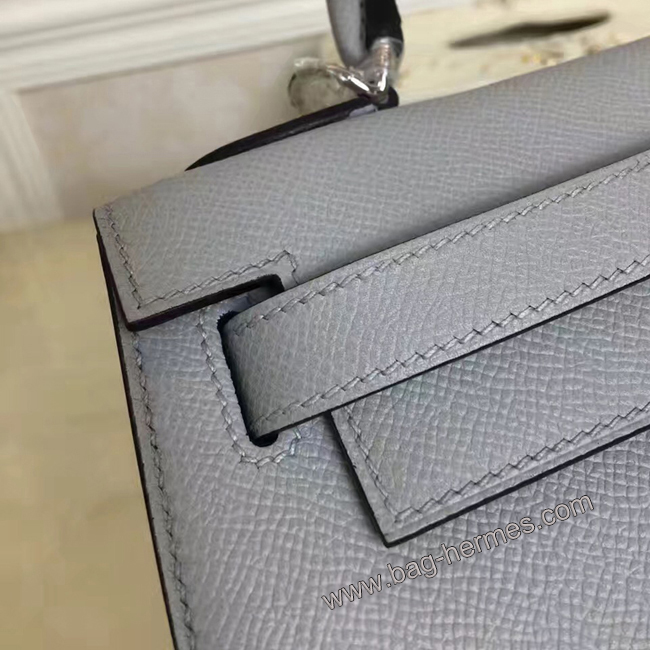 エルメス ケリー28 グリムエット ヴォーエプソン シルバー金具