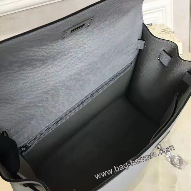 エルメス ケリー28 グリムエット ヴォーエプソン シルバー金具