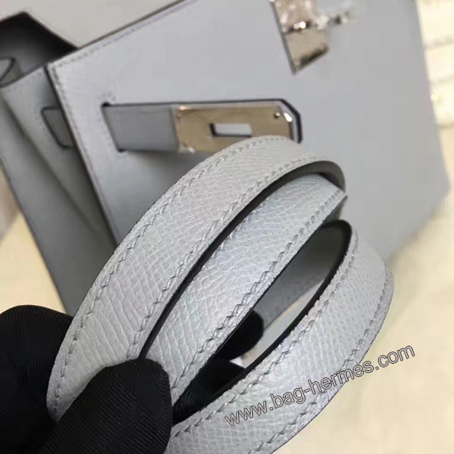 エルメス ケリー28 グリムエット ヴォーエプソン シルバー金具