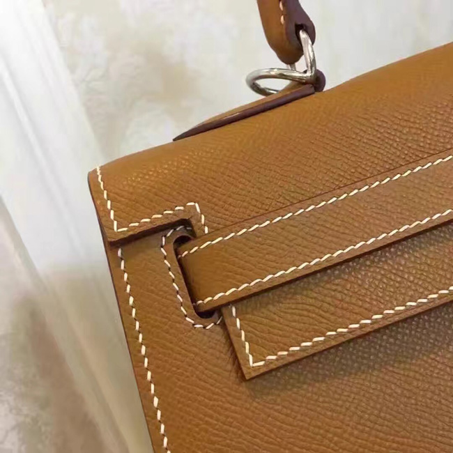 エルメス ケリー28 ゴールド ヴォーエプソン シルバー金具