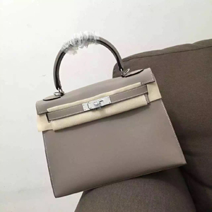 エルメス ケリー28 トレンチ スイフトフ シルバー金具