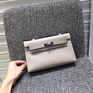 エルメス ポシェットケリー トレンチ シルバー金具 スイフトフ