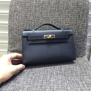 エルメス ポシェットケリー ブラック ゴールド金具 エプソン