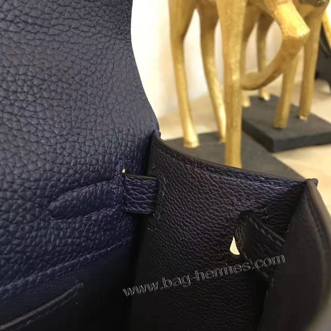 エルメス ポシェットケリー ブラック ゴールド金具 トゴ