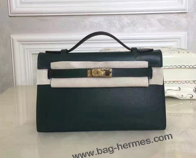 エルメス ポシェットケリー ブラック ゴールド金具 スイフトフ