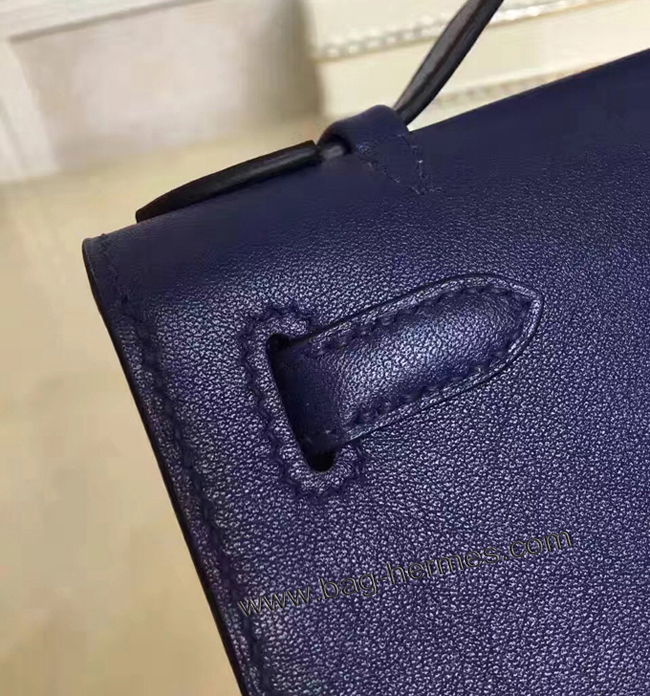 エルメス ポシェットケリー パープル シルバー金具 スイフトフ
