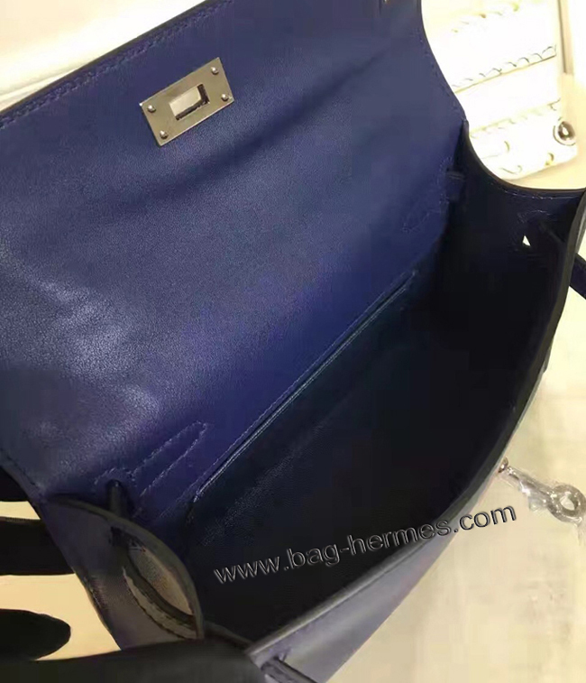 エルメス ポシェットケリー パープル シルバー金具 スイフトフ