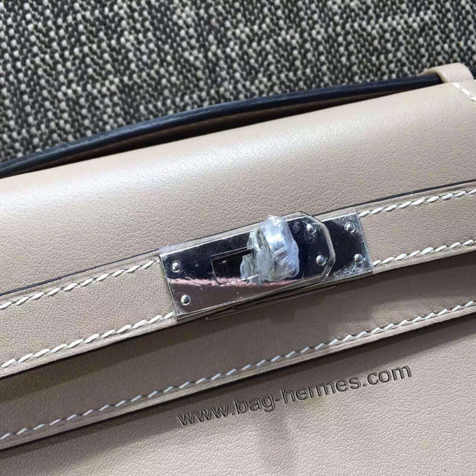 エルメス ポシェットケリー トレンチ シルバー金具 スイフトフ