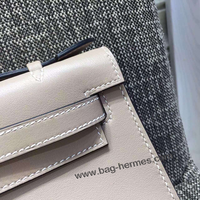 エルメス ポシェットケリー トレンチ シルバー金具 スイフトフ