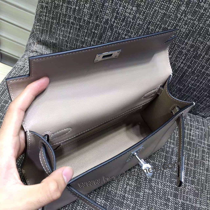 エルメス ポシェットケリー トレンチ シルバー金具 スイフトフ