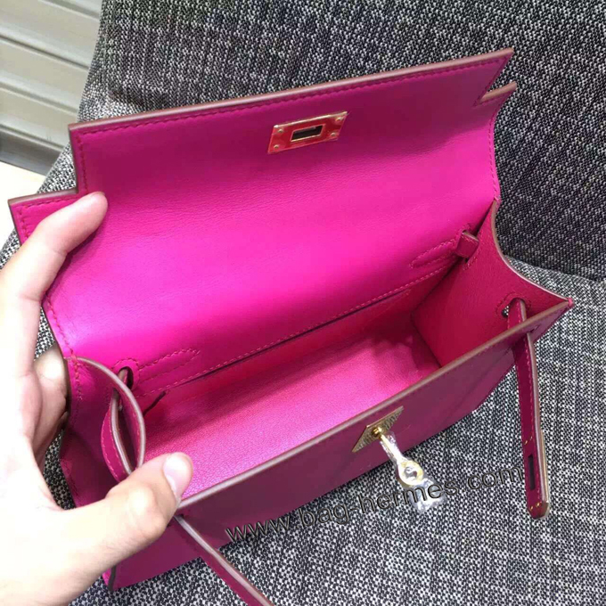 エルメス ポシェットケリー トスカ ゴールド金具 スイフトフ