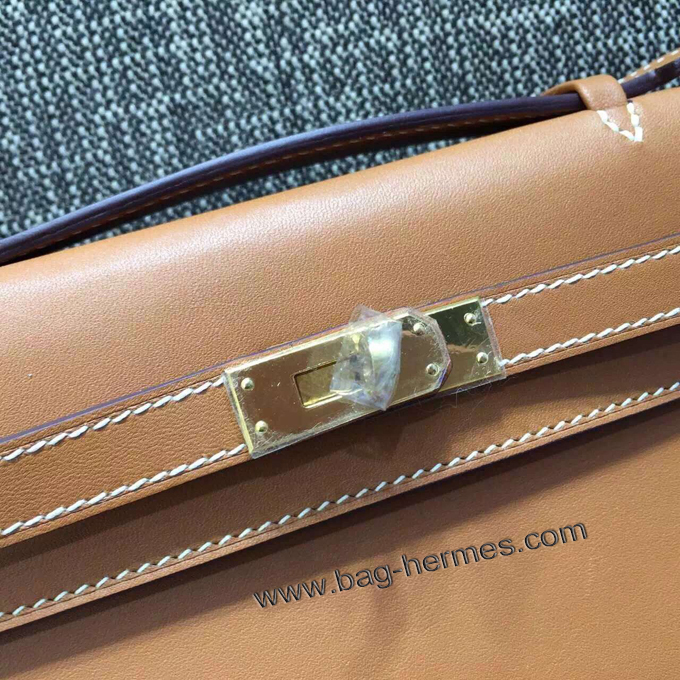 エルメス ポシェットケリー ゴールド ゴールド金具 スイフトフ