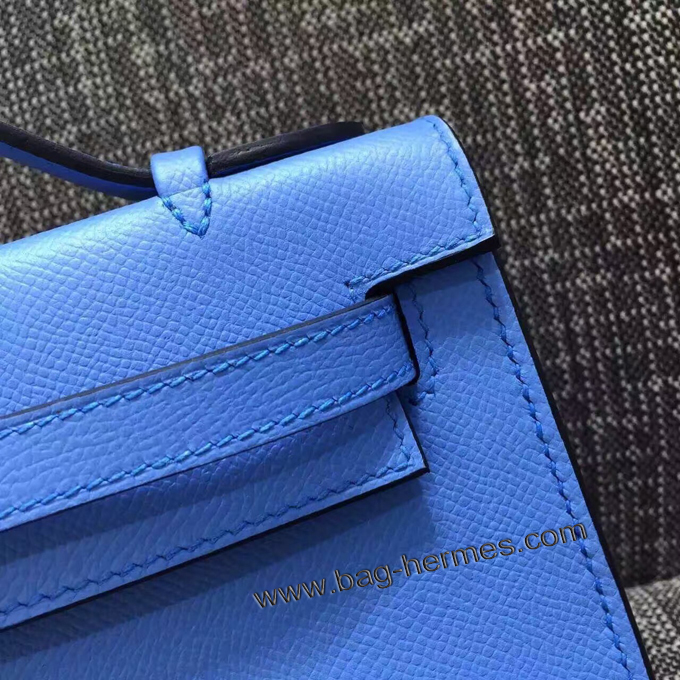 エルメス ポシェットケリー ミコノス シルバー金具 エプソン