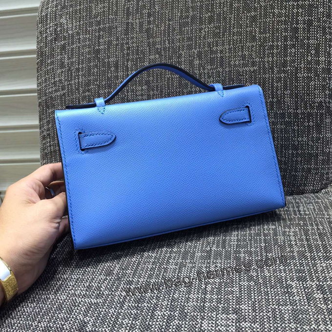 エルメス ポシェットケリー ミコノス シルバー金具 エプソン