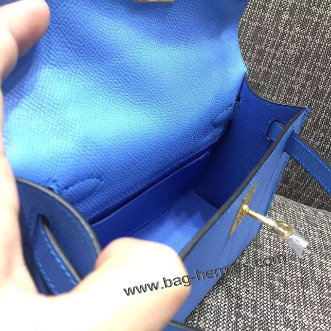 エルメス ポシェットケリー ミコノス シルバー金具 エプソン