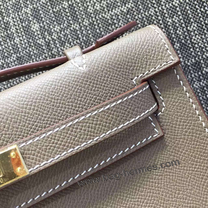 エルメス ポシェットケリー エトゥープ ゴールド金具 エプソン