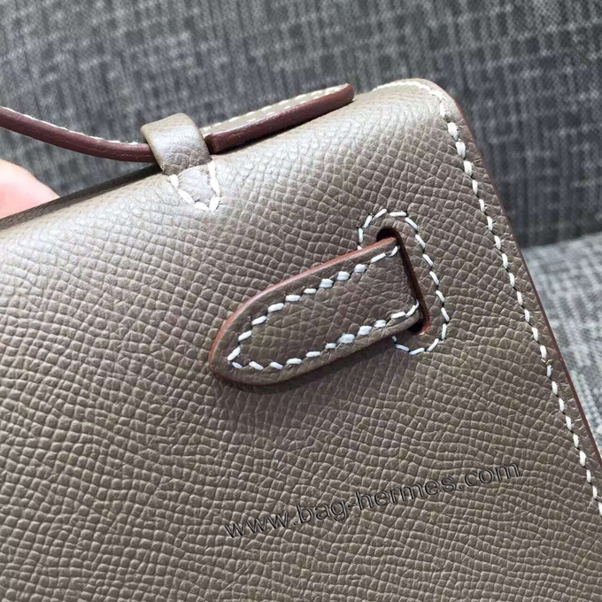 エルメス ポシェットケリー エトゥープ ゴールド金具 エプソン
