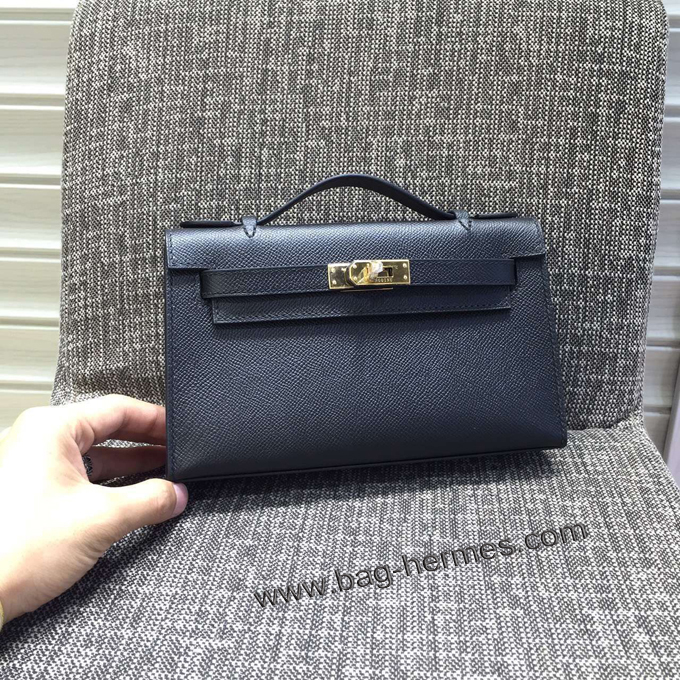 エルメス ポシェットケリー ブラック ゴールド金具 エプソン