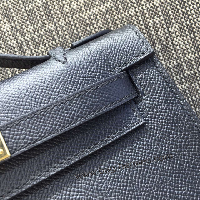 エルメス ポシェットケリー ブラック ゴールド金具 エプソン