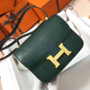 エルメス コンスタンス オレンジ ヴォーエプソン シルバー金具