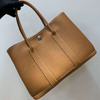 エルメス ガーデンパーティTPM ゴールド カントリー シルバー金具