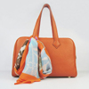 エルメス[HERMES]ヴィクトリア 35cm[Victoria]クレマンス オレンジ シルバー金具