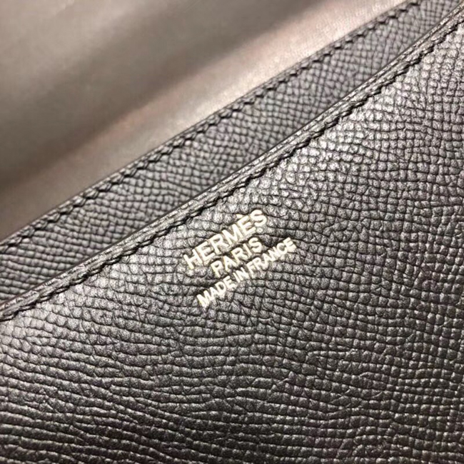 エルメス コンスタンス24 ブラック ヴォーエプソン ゴールド金具