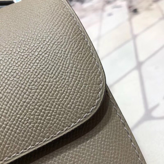 エルメス コンスタンス24 トープ ヴォーエプソン シルバー金具