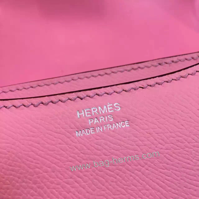 エルメス コンスタンス ミニ ピンク ヴォーエプソン シルバー金具
