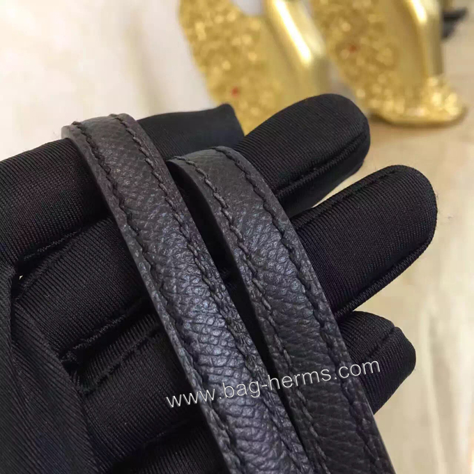 エルメス コンスタンス ミニ ブラック ヴォーエプソン シルバー金具