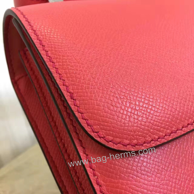 エルメス コンスタンス24 ブーゲンビリア ヴォーエプソン シルバー金具