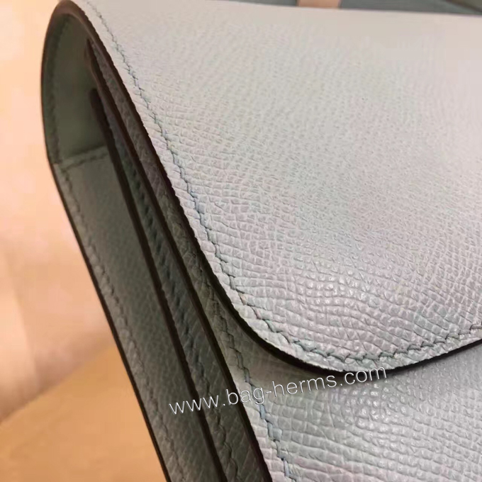エルメス コンスタンス24 シエル ヴォーエプソン シルバー金具