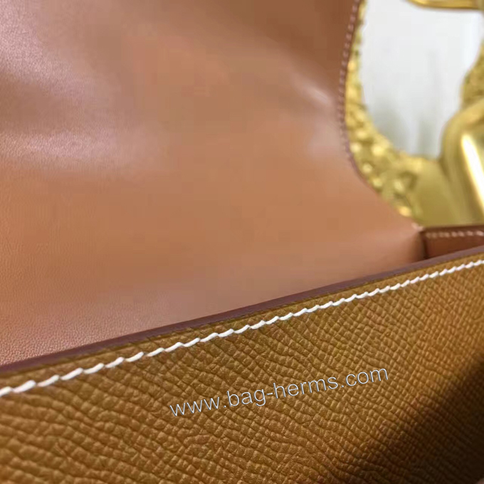 エルメス コンスタンス24 ゴールド ヴォーエプソン シルバー金具