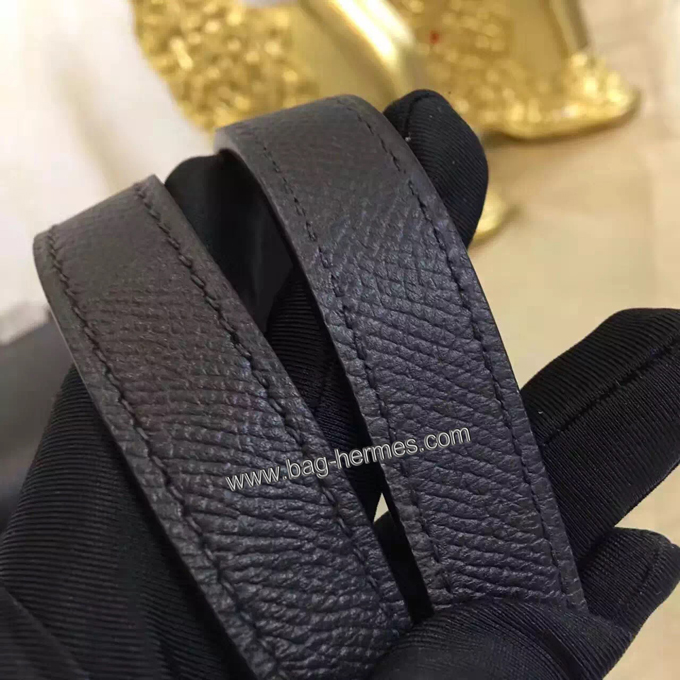 エルメス コンスタンス24 ブラック ヴォーエプソン シルバー金具