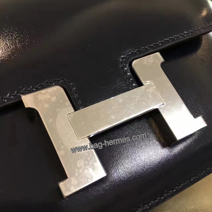 エルメス コンスタンス ブラック スイフト シルバー金具
